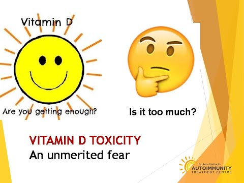 Embedded thumbnail for VITAMIN D TOXICITY: AN UNMERITED FEAR THAT IS WEAKENING OUR IMMUNITY